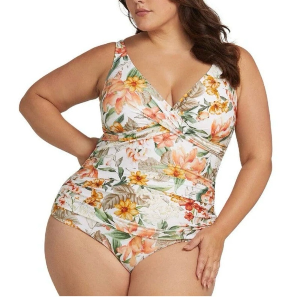 Artesands La Dolce Vita Delacroix Cross Front One Piece Swimsuit